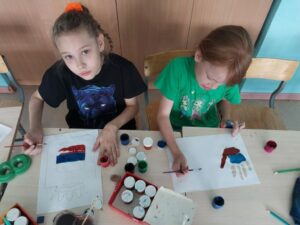 Восьмой день в школьном лагере "Сыны Отечества"