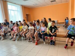 третий день в школьном лагере