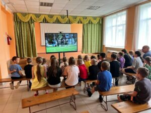 третий день в школьном лагере