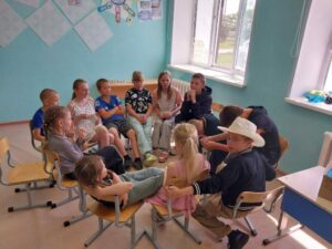 Девятый день в школьном лагере "Сыны Отечества"