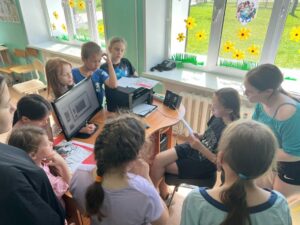 Второй день в школьном лагере «Сыны Отечества ».