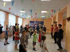 Десятый день в школьном лагере "Сыны Отечества"