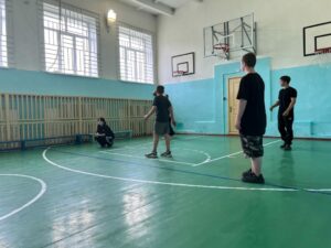 третий день в школьном лагере