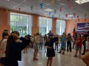 Седьмой день в школьном лагере «Сыны Отечества»